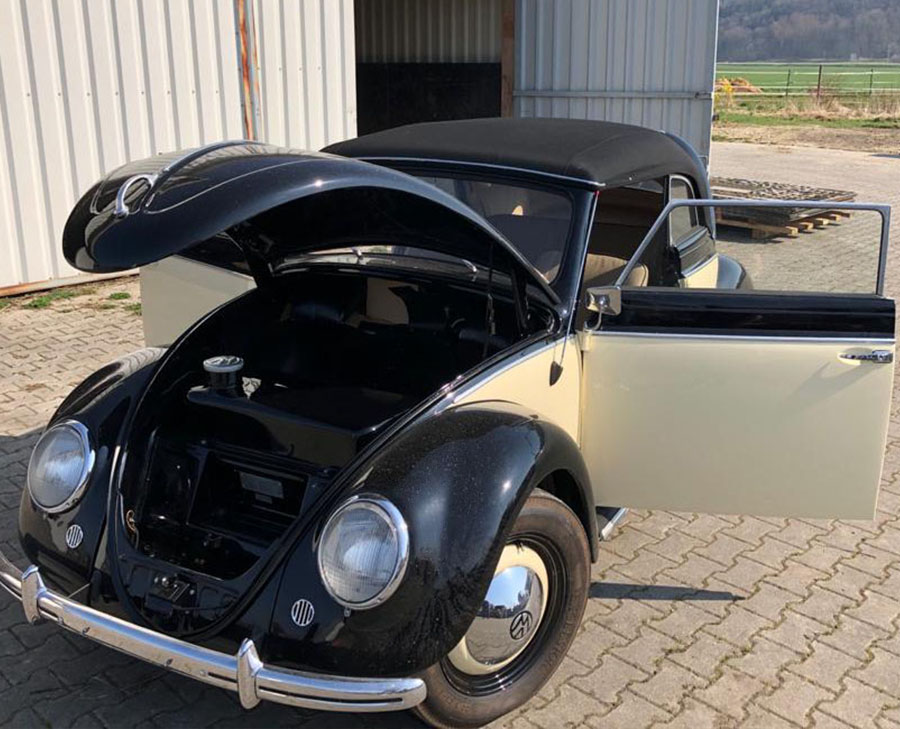 Das fünft älteste VW Käfer Cabrio der Welt unter dem Hammer Auktion