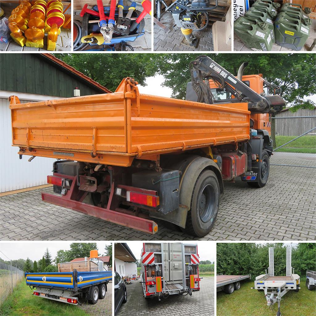 Trailers, Construction Machinery & Building Supplies