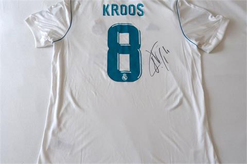 Fußball-Trikot Real Madrid mit Toni Kroos Unterschrift