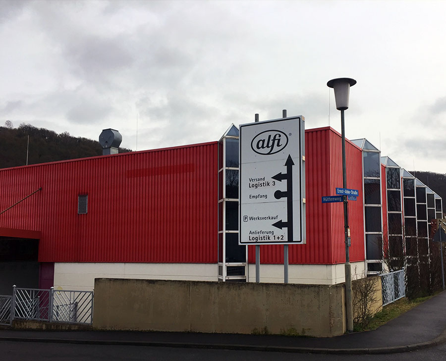 Produktionsstillegung alfi GmbH