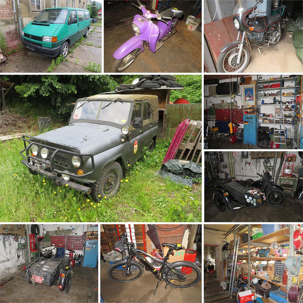 Vehicles, spare parts and more