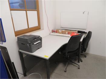 Freiform-Schreibtisch OKA