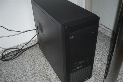 PC inkl. 24" Monitor