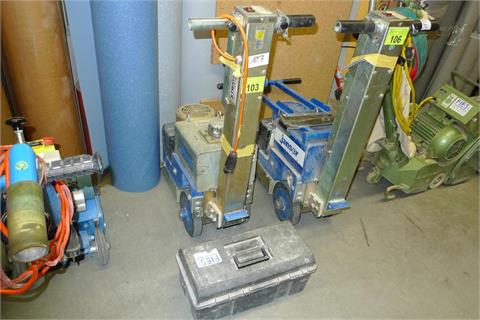 Fußbodenablösemaschine STRATO-MOBIL Hydraulic