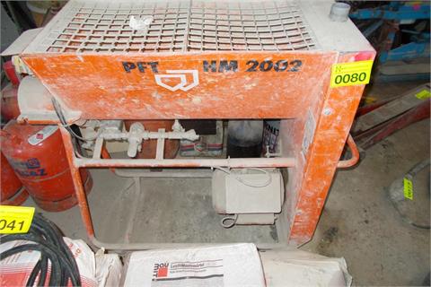 Durchlaufmischer PFT  HM2002