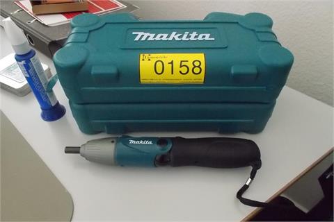 Makita Akku-Knickschrauber 4,8 Volt 6723DW 80-teiliger Zubehörsatz