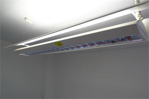 Ceiling suspended fluorescent lamp