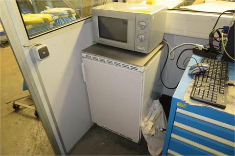 integrated refrigerator, Privileg 8020 microwave
