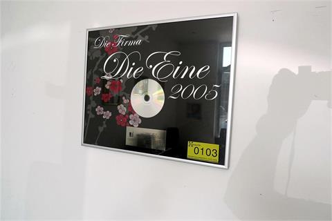 Platin CD Die Firma Die Eine 2005