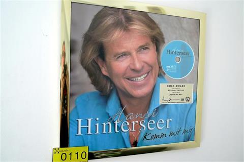 Goldene CD Hansi Hinterseer Komm mit mir