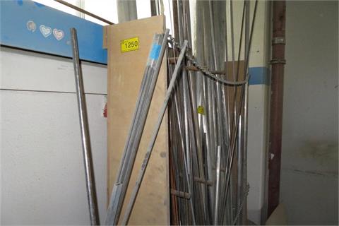 Storage rack for poles
