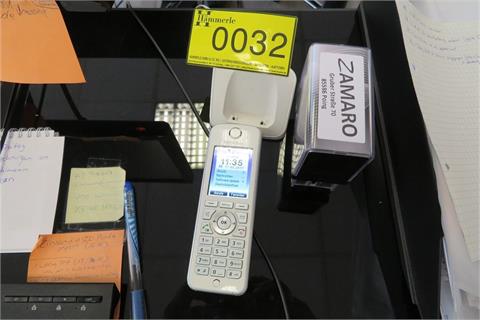 Mobiltelefon AVM FRITZ! Fon C4 DECT mit Anrufbeantworter via FRITZ!Box Fon