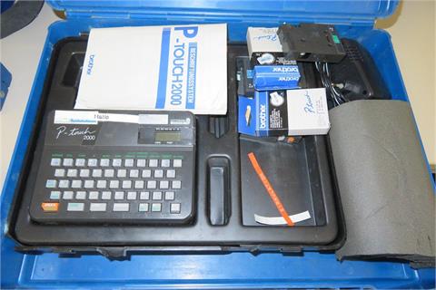 Beschriftungssystem P-Touch 2000