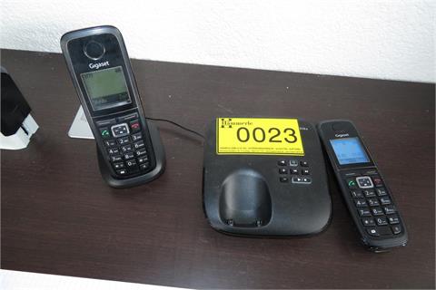 Mobiltelefone 1x Gigaset A510 und 1x Gigaset A510 inkl. Ladestation mit integriertem Anrufbeantworter A510a