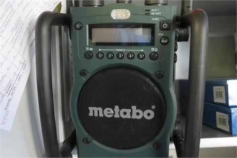 Baustellenradio Metabo
