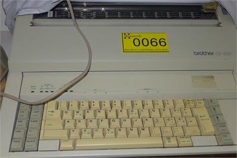 Elektrische Schreibmaschine Brother CE 600