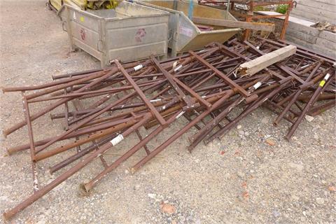 Lot müba steel pipe scaffolding frame F 1,2 - 1,500kg