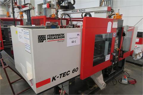 Kunststoffspritzgießmaschine Ferromatik Milacron K-TEC 60 S