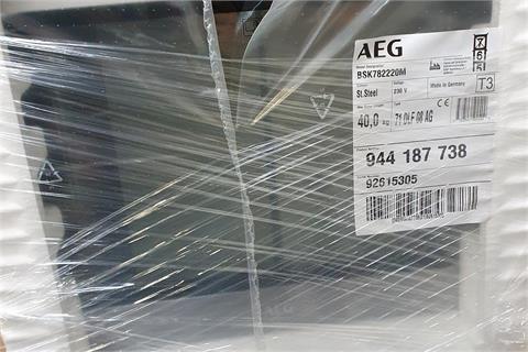 AEG BSK782220M Einbaubackofen / SteamBoost – Multidampfgarer