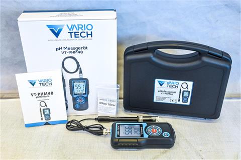 pH Messgerät Vario Tech VT-PHM48