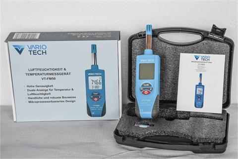 Luftfeuchtigkeit & T°messgerät Vario Tech VT-FM50