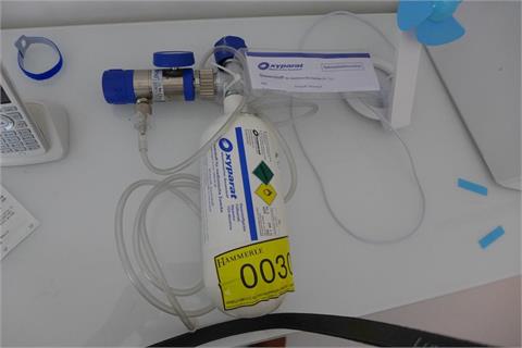 Sauerstoffflasche für medizinische Zwecke Oxyparat