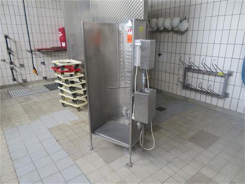 Edelstahl-Schürzen-Reinigungskabinett  ITEC