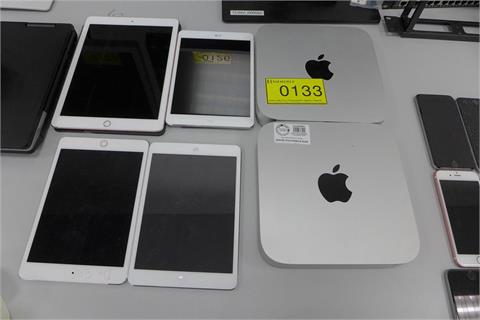 Posten 4  iPad`s und 2 Mac mini