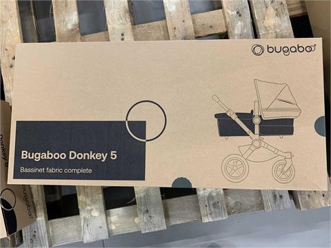 Bugaboo Donkey 5 Bassinet Fabric Complete Midnight Black