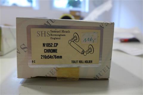 SHS WC-Papierabroller SAMUEL HEATH N105.CP