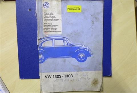 VW Originale Teile Bildkatalog 1995 für VW 1302 / 1303